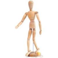 AHŞAP MANKEN - - - - - 5'' 14 CM (ERKEK, KADIN)