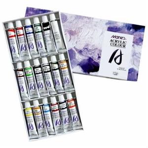 AKRİLİK BOYA 18 RENK 12 ML 818