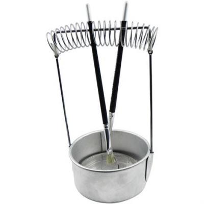 FIRÇA TEMİZLEME KABI METAL BW-01