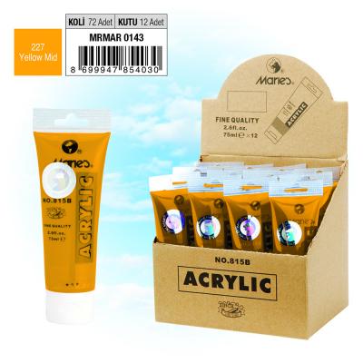 MARIE'S AKRİLİK BOYA - 75 ML - 227 Yellow Mid