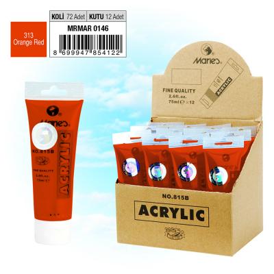 MARIE'S AKRİLİK BOYA - 75 ML - 313 Orange Red