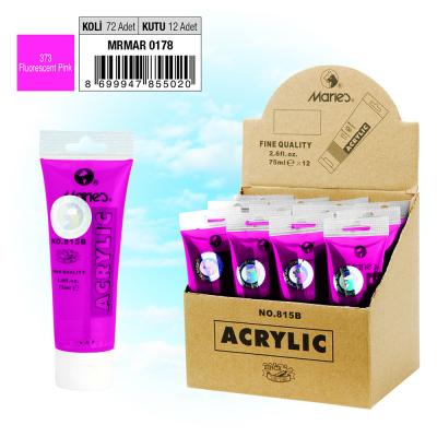 MARIE'S AKRİLİK BOYA - 75 ML - 373 Fluorescent Pink