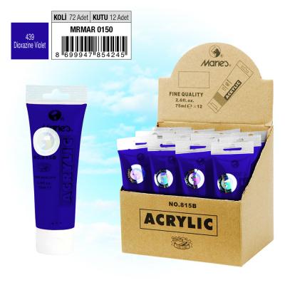 MARIE'S AKRİLİK BOYA - 75 ML - 439 Dioxazine Violet