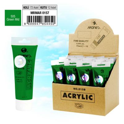 MARIE'S AKRİLİK BOYA - 75 ML - 505 Green Mid