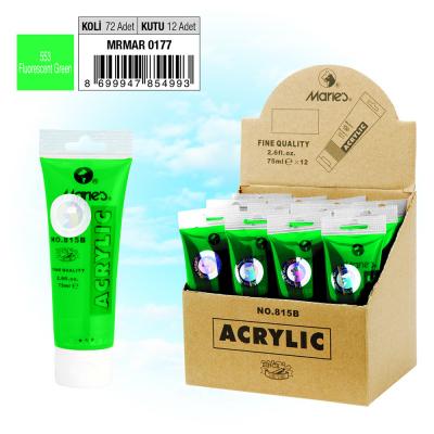 MARIE'S AKRİLİK BOYA - 75 ML - 553 Fluoresent Green