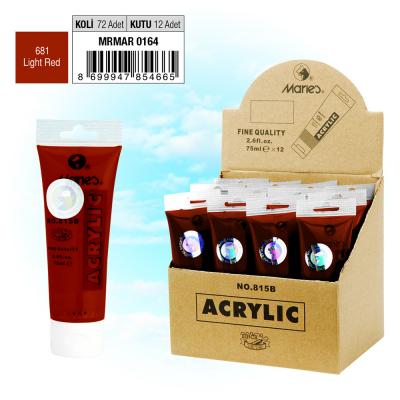 MARIE'S AKRİLİK BOYA - 75 ML - 681 Light Red