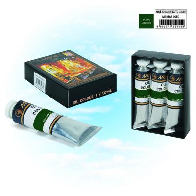 MARIE'S YAĞLI BOYA - 50 ml - 3'LÜ PK. - 505 Green Mid