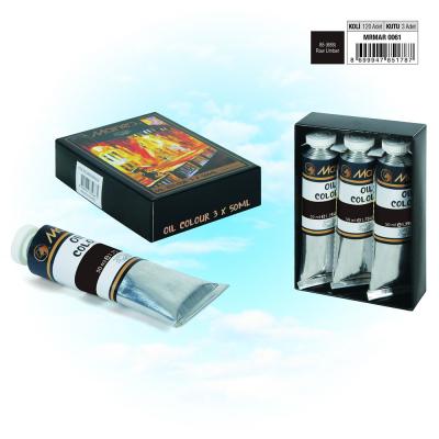 MARIE'S YAĞLI BOYA - 50 ml - 3'LÜ PK. - 688 Raw Umber