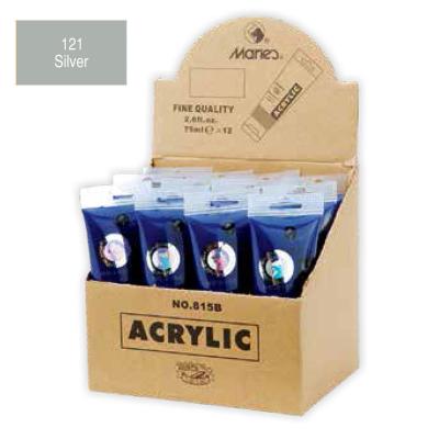 MARIE`S ACRYLIC BOYA 75 ml Gümüş-Altın 121