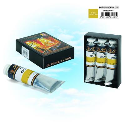 MARIE`S YAĞLI BOYA - 50 ml - 3'LÜ PK. - 218 Chrome Yellow