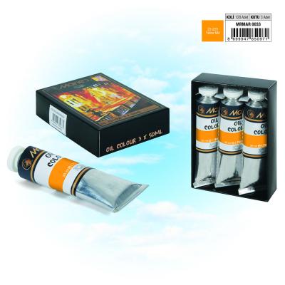MARIE`S YAĞLI BOYA - 50 ml - 3'LÜ PK. - 227 Yellow Mid