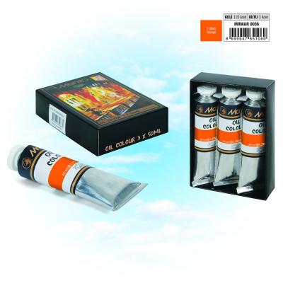 MARIE`S YAĞLI BOYA - 50 ml - 3'LÜ PK. - 304 Orange