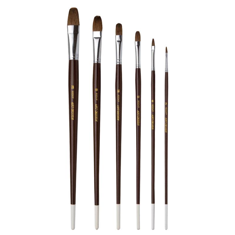 600KF Serisi No2, Uzun Renkli Sap Kedi dili Samur Kıl Üyelere Özel