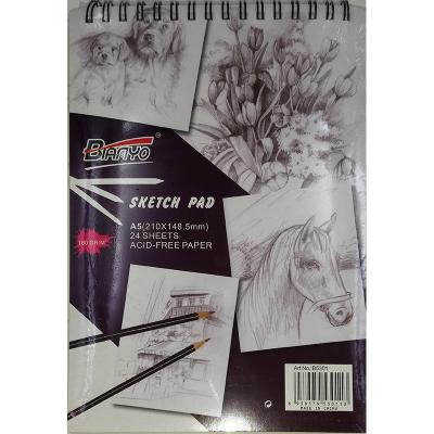 SKETCH DEFTER - SPİRALLİ - A5 - 160 YP. - 24 YP. - B5301