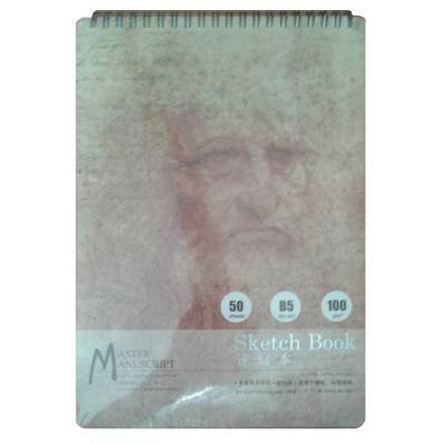SKETCH DEFTER - SPİRALLİ - 182X257 - 100 GR. - 50 YP. - B5X50