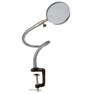 SPİRALLİ SAPLI BÜYÜTEÇ - MENGENELİ - 100 MM - 15123