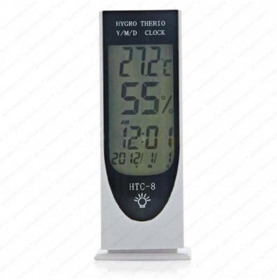TERMOMETRE - HİDROMETRE - ELEKTRONİK - IŞIKLI ALARM - HTC 8