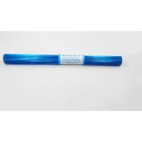 OLUKLU MUKAVVA - METALİK - TEK RENKLİ 50X70 TABAKA (20`LİK POŞET) MAVİ