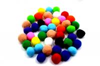PONPON 20 MM      KARIŞIK  RENKli                                        50`Lİ PAKET