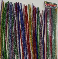 ŞÖNİL KARIŞIK RENK SİMLİ 30 CM 6 MM 25`Lİ PAKET